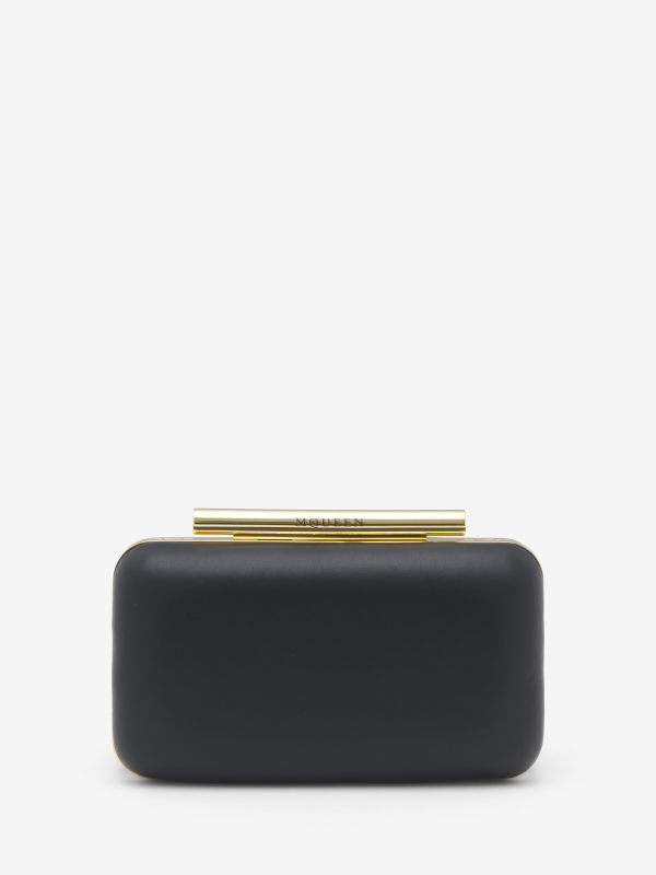 ALEXANDER MCQUEEN - McQueen T-Bar Box Clutch - Item 8137151AAJD1000
